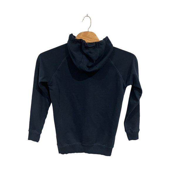 Gymshark Hoodie Sweatshirt Mens Small Sharkhead Infill Logo Pockets Blue Gym ECU - Picture 2 of 12